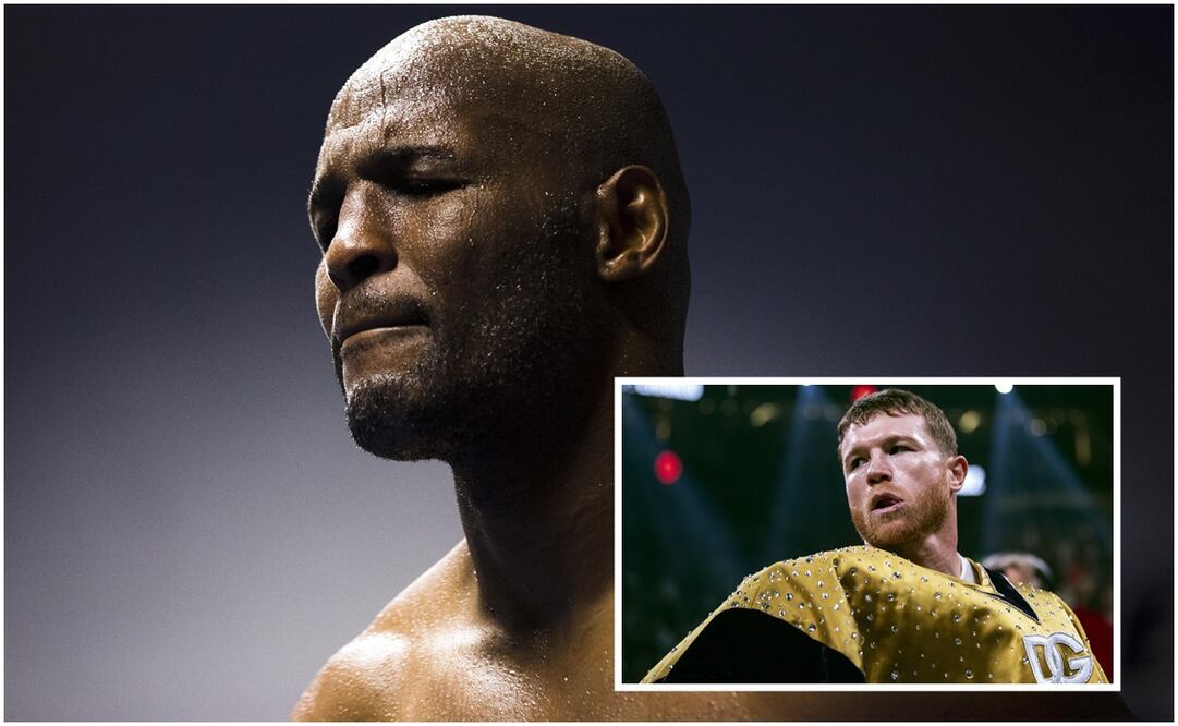 Bernard Hopkins y Saúl 'Canelo' Álvarez / FOTO: EFE