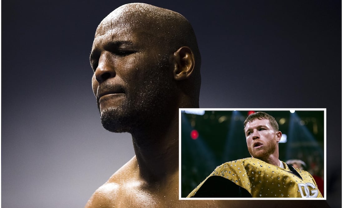 Bernard Hopkins y Saúl 'Canelo' Álvarez / FOTO: EFE
