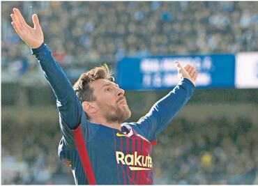 ¡Messi histórico! Se cumplen seis años de la mítica imagen en el Bernabéu con Barcelona