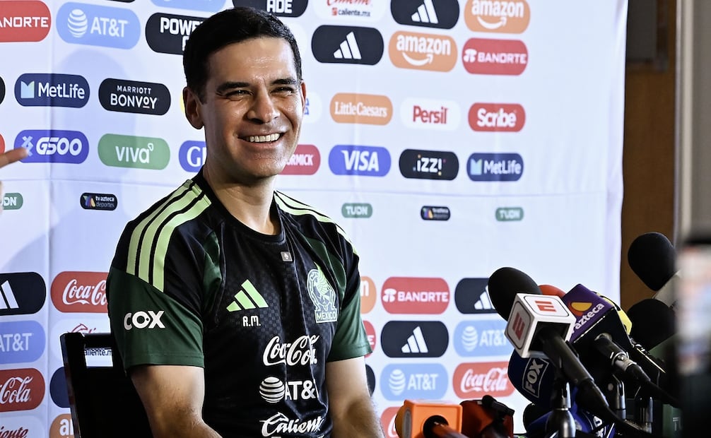 Rafael Márquez, director técnico de la Selección Mexicana, en conferencia de prensa - Foto: Imago7