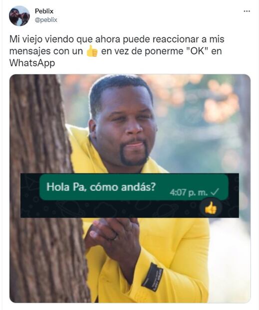 Los 10 mejores memes de las nuevas reacciones en WhatsApp