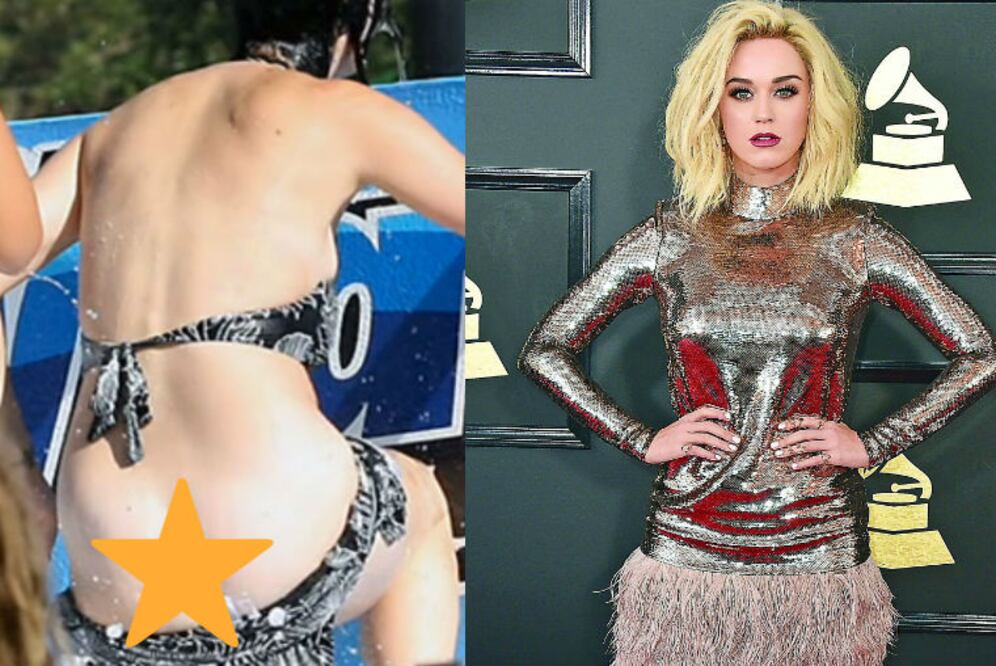 Aunque el desliz sufrido por Katy Perry en un parque acuático de California fue bastante vergonzoso, la cantante lo tomó con humor. (Foto: Youtube/waqas khan y AP)