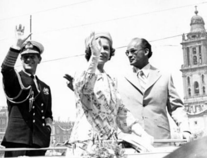 Fotos del día que la Reina Isabel II de Inglaterra visitó México