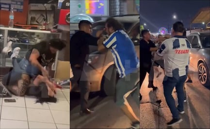 Tras la victoria de Cruz Azul ante Monterrey, fans de Rayados protagonizan bronca afuera del BBVA