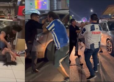 Tras la victoria de Cruz Azul ante Monterrey, fans de Rayados protagonizan bronca afuera del BBVA