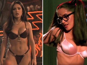 Los 5 stripteases que Salma Hayek ha hecho en películas