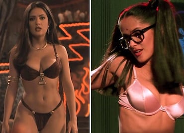 Los 5 stripteases que Salma Hayek ha hecho en películas