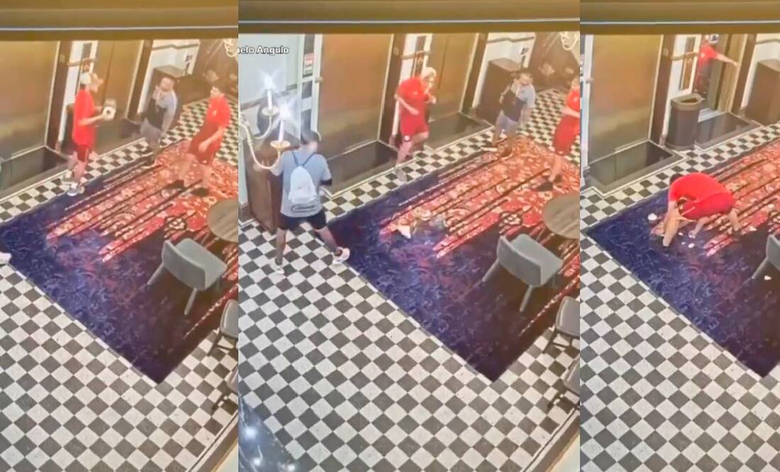Canelo Angulo y Federico Pereira rompieron un jarrón en el hotel de concentración que está valuando en 12 mil dólares. Foto: Especial