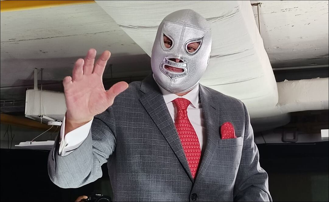 El Hijo del Santo comunicó que comenzará su gira de despedida y que expondrá su máscara / FOTO: Arturo Sanguino
