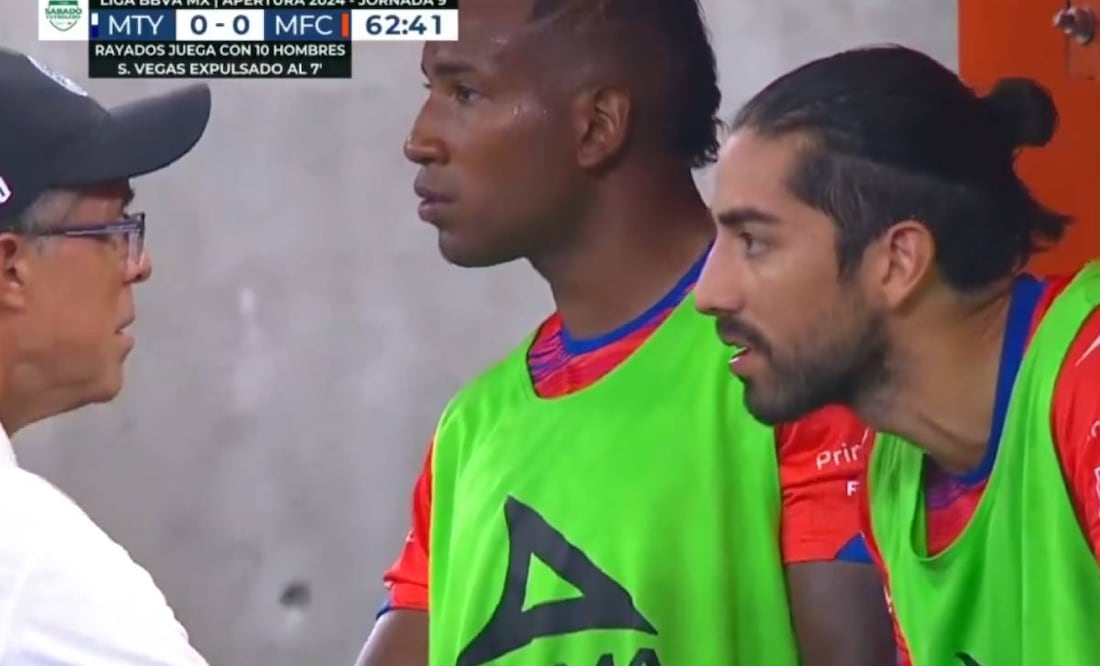 Pizarro se no jugó en el la visita del Mazatlán ante Rayados. Foto: Especial.