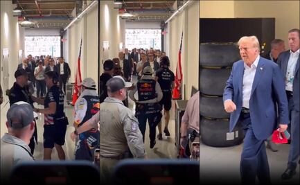 Seguridad de Donald Trump intenta 'frenar' a 'Checo' Pérez y el piloto mexicano los ignora