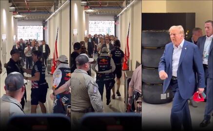 Seguridad de Donald Trump intenta 'frenar' a 'Checo' Pérez y el piloto mexicano los ignora