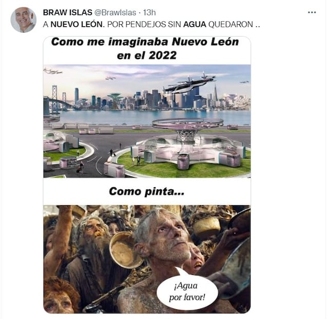 ¡No hay agua en Nuevo León! Estos 10 memes representan el enojo de la población