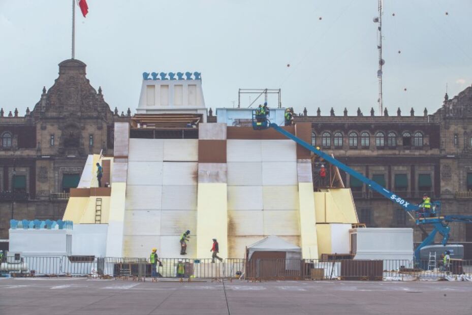 10 datos y 10 memes de la maqueta del Templo Mayor en el Zócalo de la CDMX