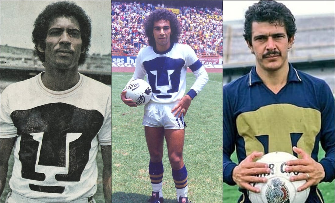 Evanivaldo Castro 'Cabinho', Hugo Sánchez y Ricardo Ferretti. FOTOS: Especiales