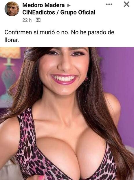 Los 10 mejores memes de la supuesta muerte de Mia Khalifa