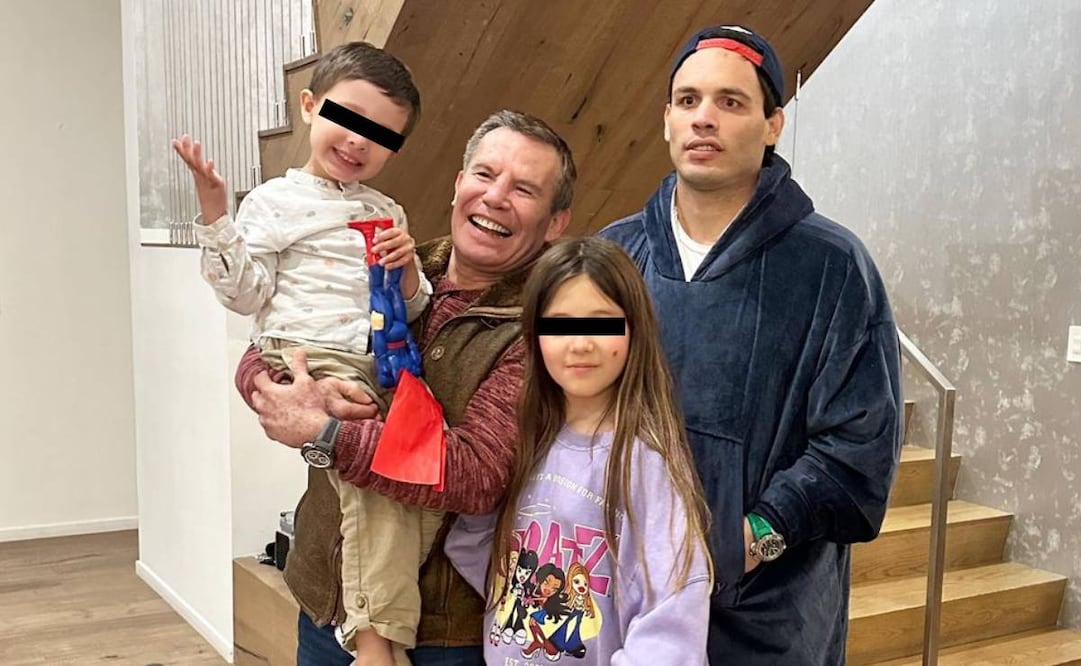 Julio César Chávez se reconcilió con su hijo luego de que aceptara rehabilitarse. Foto: Especial