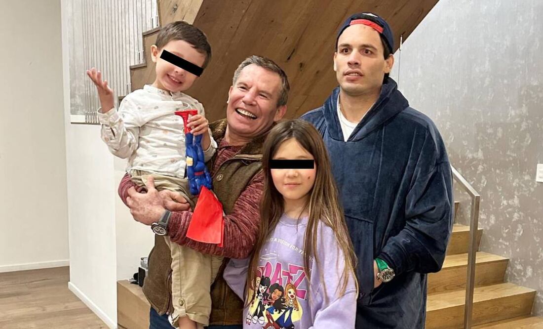 Julio César Chávez se reconcilió con su hijo luego de que aceptara rehabilitarse. Foto: Especial