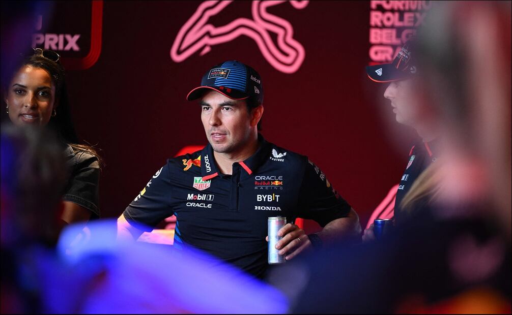 Checo Pérez entra en acción este fin de semana en el GP de Bélgica - Foto: AFP