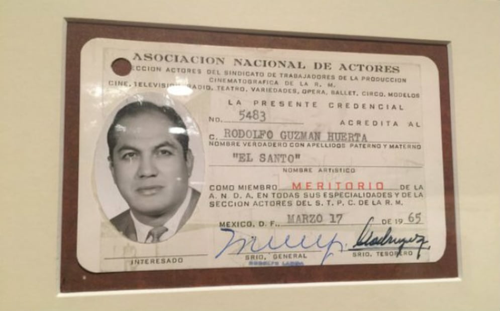 El hombre detrás de la máscara de “El Santo”