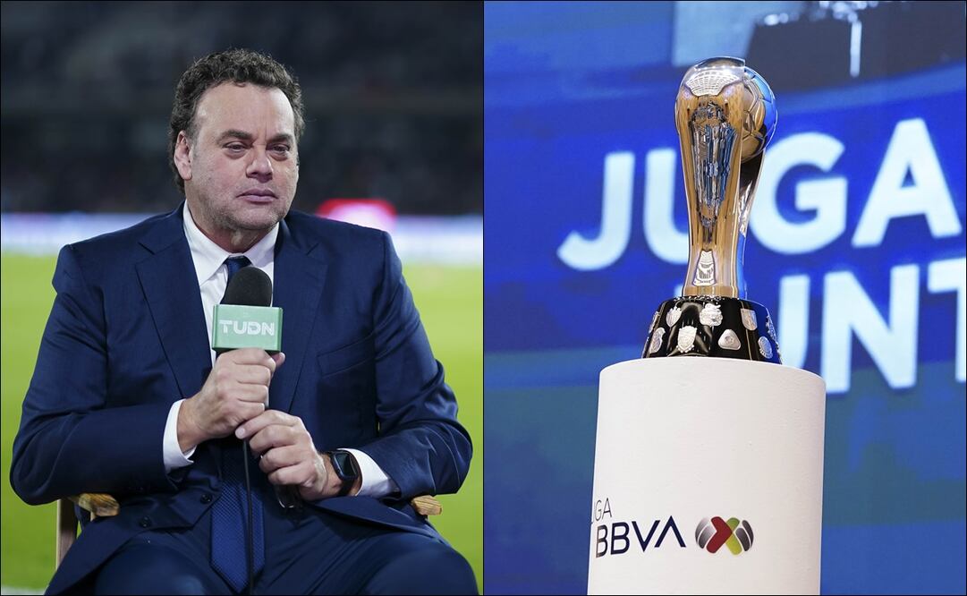 David Faitelson emuló a Mhoni Vidente y auguró cuál será la final del Clausura 2024 / FOTOS: Imago7