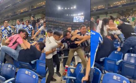 Aficionados de Rayados e Inter de Miami protagonizaron pelea en las gradas del Gigante de Acero