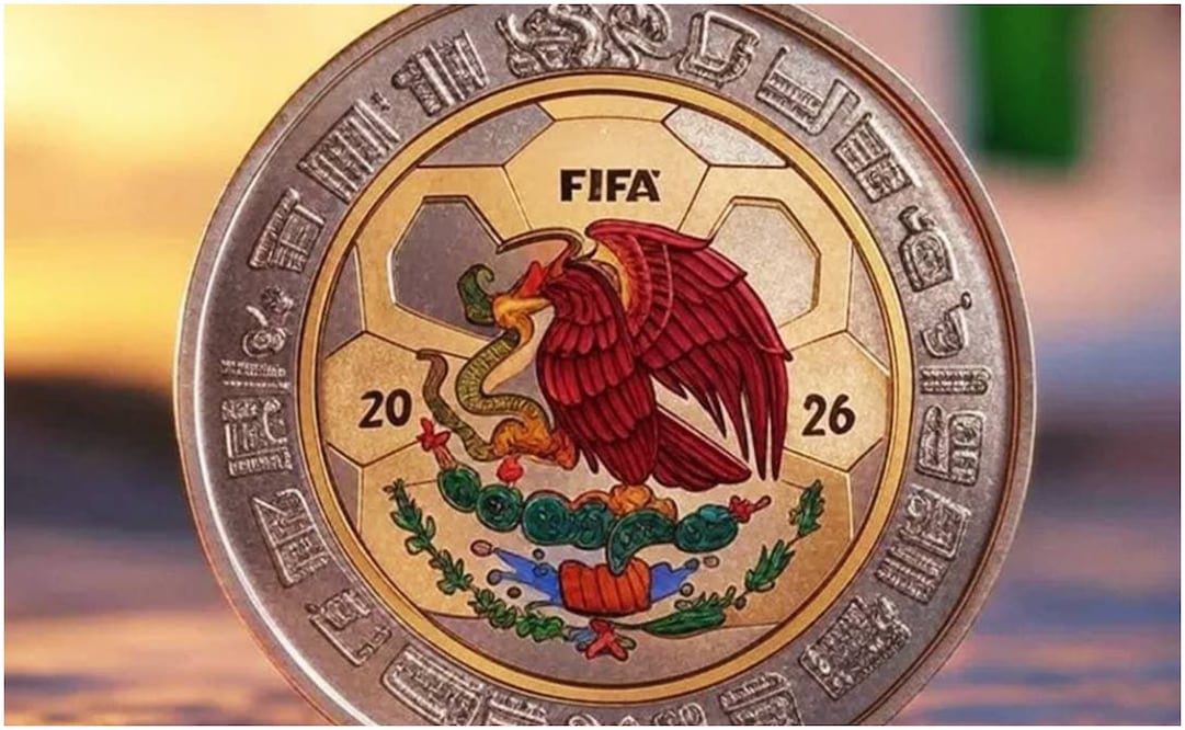 México tendrá monedas especiales por el Mundial de 2026 Foto: Especial