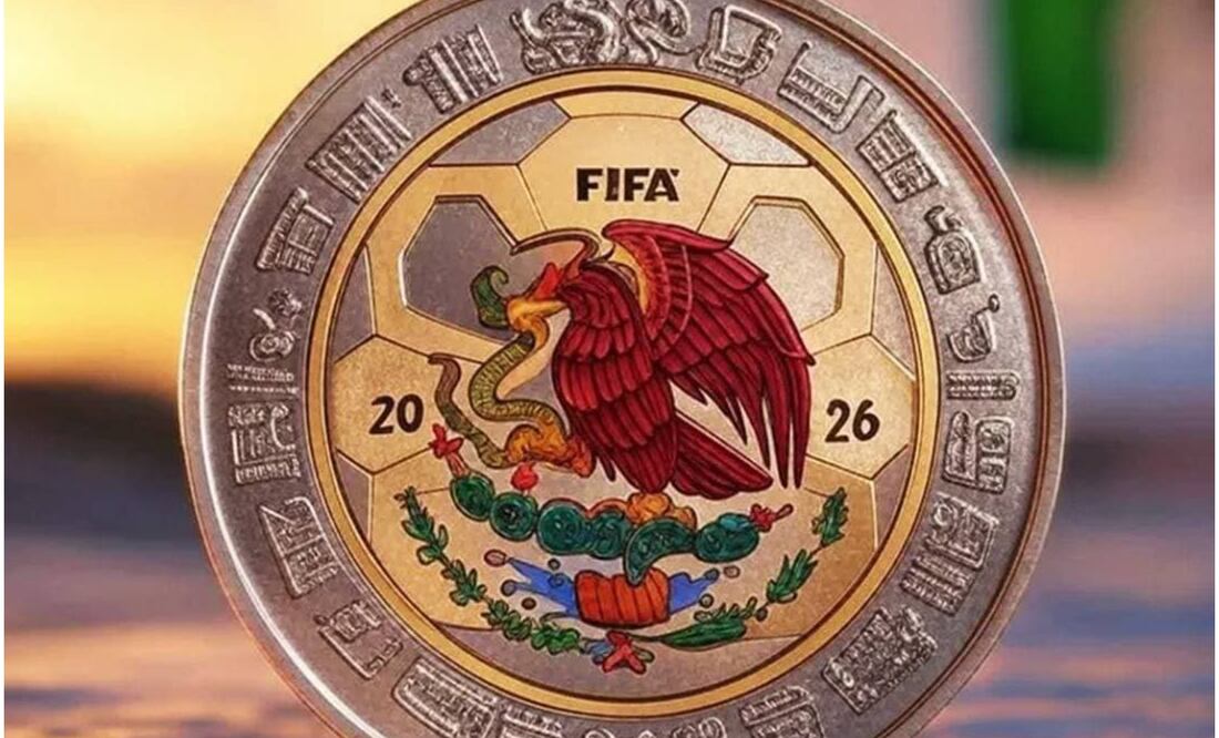 México tendrá monedas especiales por el Mundial de 2026 Foto: Especial