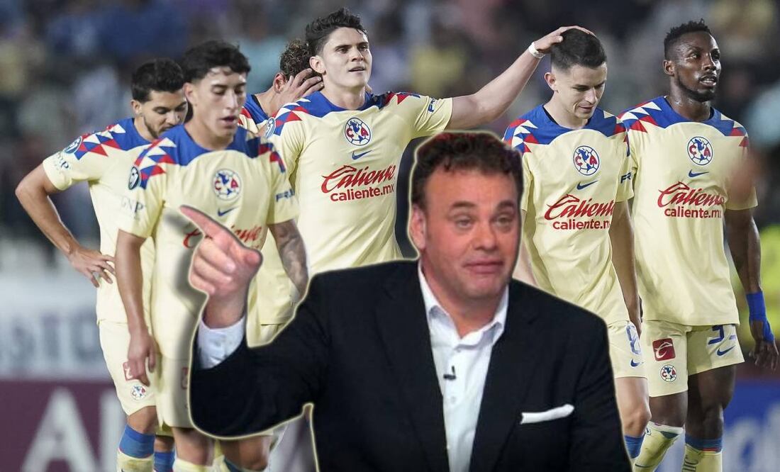 David Faitelson se burló del América. FOTO: Especial