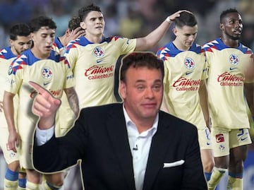 'En Coapa, me reportan, hace “frío”', Faitelson se burló del América porque su rival será el Pachuca