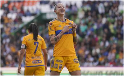 Jenni Hermoso anota doblete durante la goleada que Tigres Femenil le propinó a Toluca