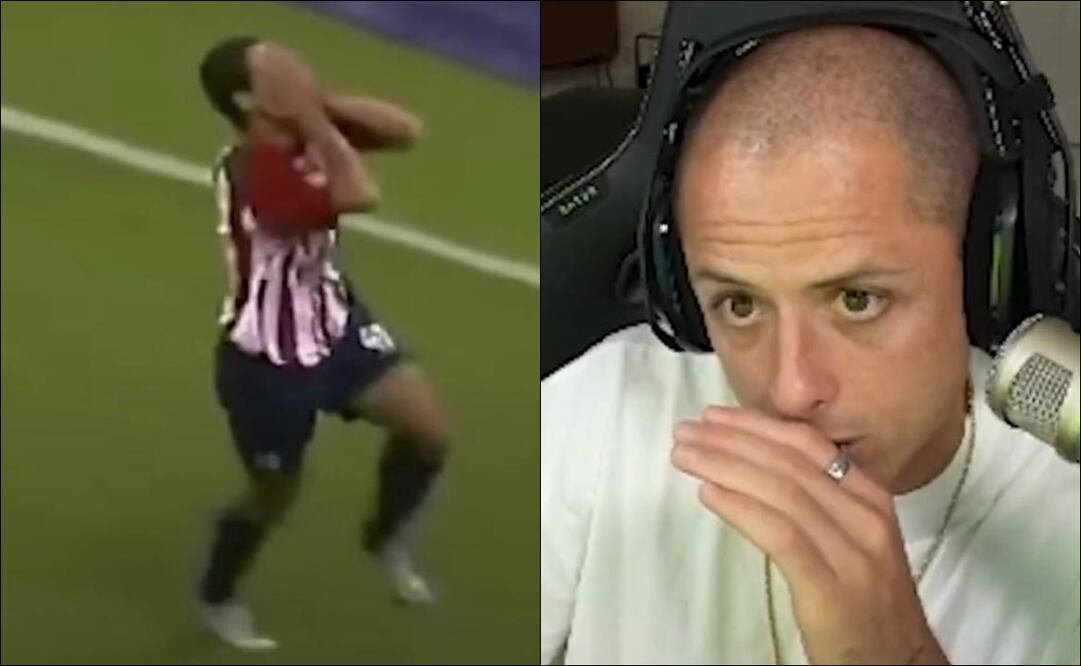 Chicharito Hernández reaccionó de manera emotiva a la anotación que consiguió en su debut con Chivas: “Voy a chillar” / FOTO: ESPECIAL