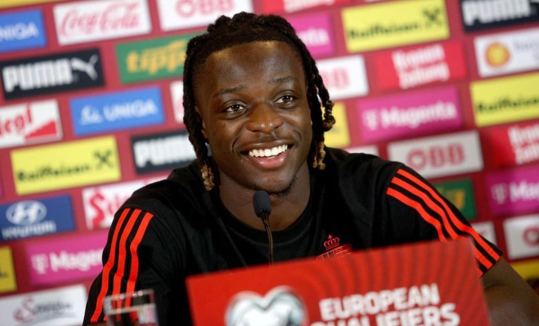 Jérémy Doku. Fuente: Instagram @jeremydoku