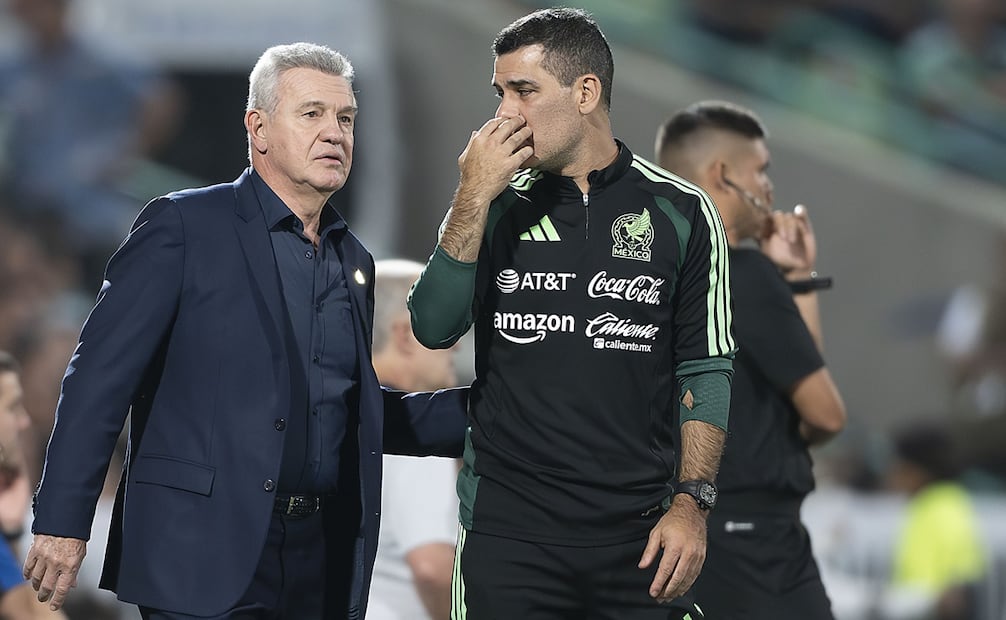 Javier Aguirre y Rafael Márquez con la Selección Mexicana - Foto: Imago7