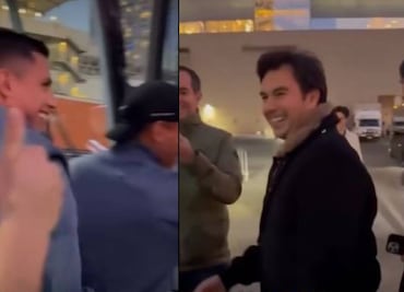 Checo Pérez bromea a jugadores del América: deja “encargados” a su hijo y sobrinos