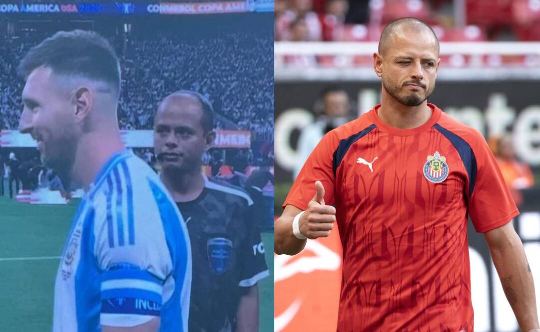 Chicharito Hernández provocó burlas en redes sociales por su parecido con el abanderado venezolano, Jorge Urrego Martínez. Foto: Especial
