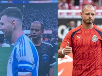 Aficionados se burlaron del Chicharito Hernández por su parecido con un abanderado de Copa América