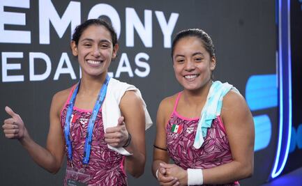 ¡Cayó la segunda plata del día en Windsor! Gaby Agúndez y Alejandra Estudillo suben al podio por México