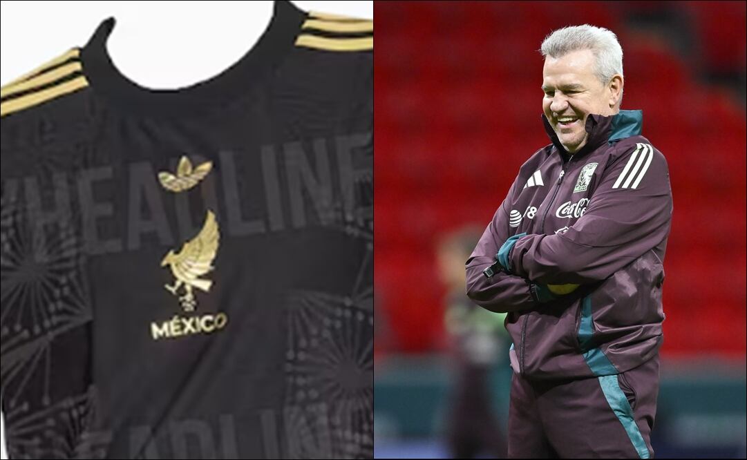 Así luce la que sería la playera de la Selección Mexicana para la Copa Oro 2025. FOTO: Footy Headlines / Imago7