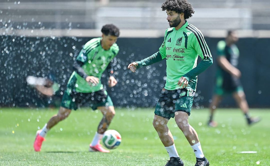 La Selección Mexicana entrena en el CAR / Foto: Imago7