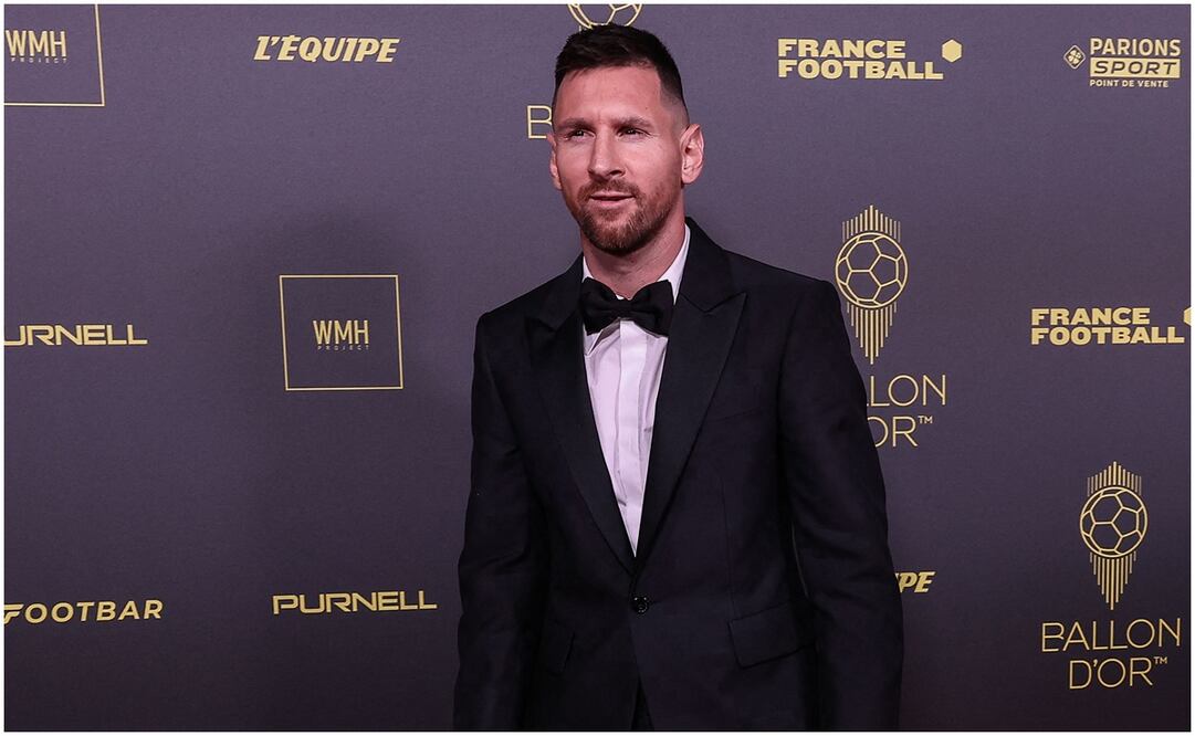 Lionel Messi ganó su octavo Balón de Oro - AFP