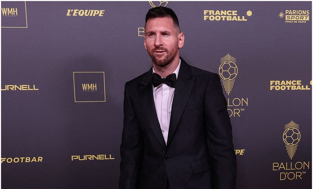 Lionel Messi ganó su octavo Balón de Oro - AFP