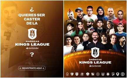 Abren convocatoria para ser caster de la Kings League Américas, ¿cómo participar?
