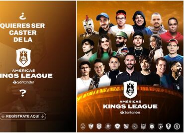 Abren convocatoria para ser caster de la Kings League Américas, ¿cómo participar?