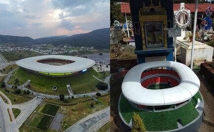 Aficionado de Chivas pidió como última voluntad la réplica del estadio en su tumba