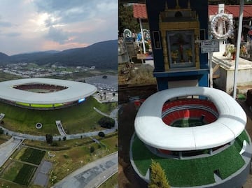 Aficionado de Chivas pidió como última voluntad la réplica del estadio en su tumba