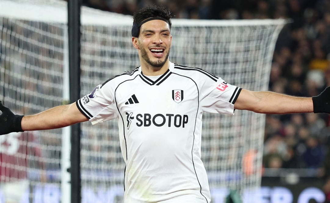Gol de Raúl Jiménez frente al West Ham / Foto: AP
