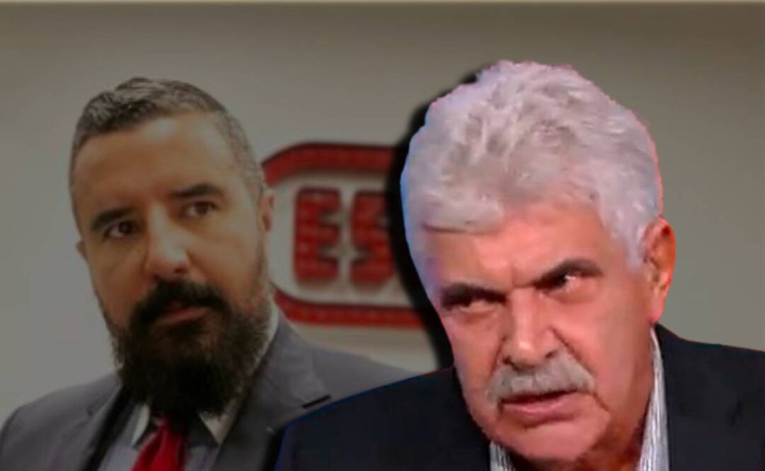 Álvaro Morales y Ricardo 'Tuca' Ferretti enojados en ESPN / FOTO: Capturas