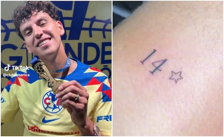 Lo de Lichnovsky está en otro nivel: ¡Se tatuó la 14 de América!
