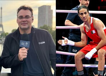 David Faitelson mete las manos por boxeadora argelina tras polémica de género en París 2024